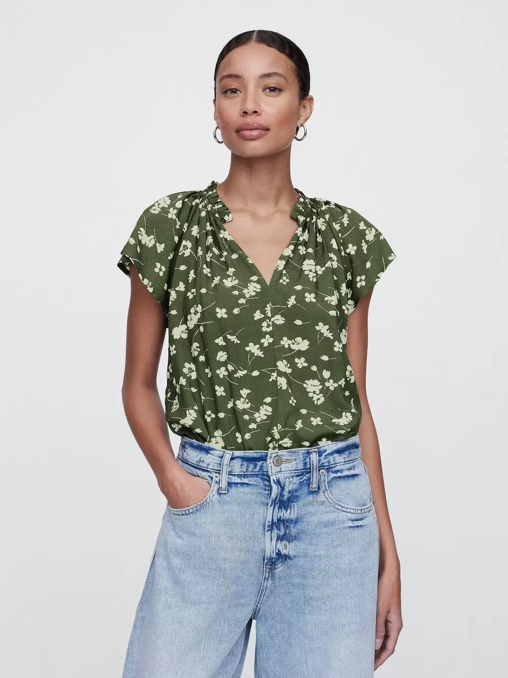 Blusa Zen Neck Mujer