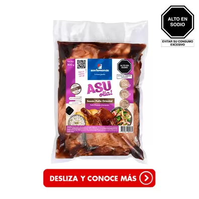 Pollo sazón oriental x 800 Gr