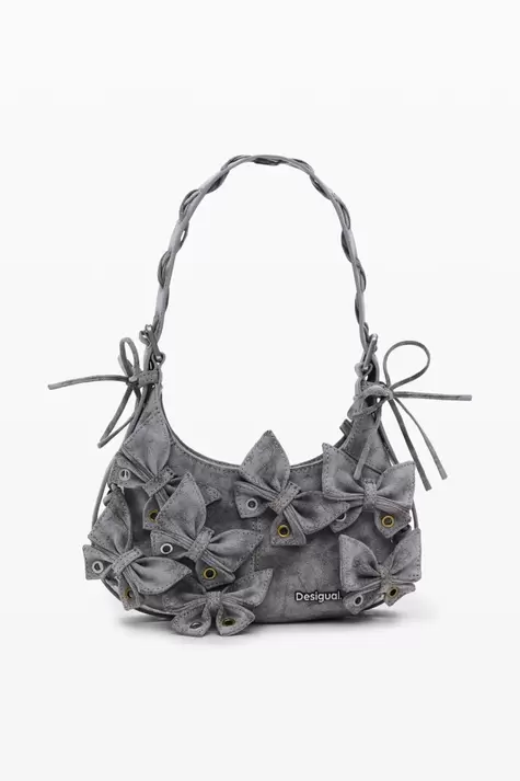 Bolso apliques mariposas pequeño
