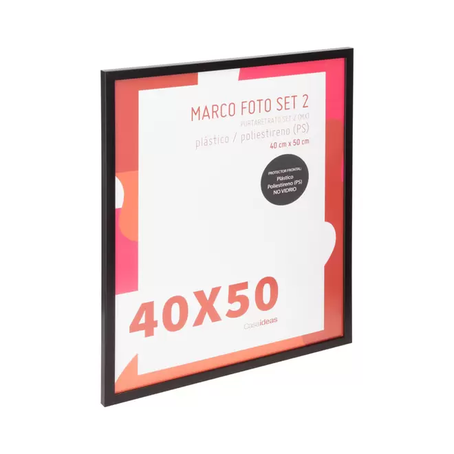 Set 2 Marcos de Foto con Protector