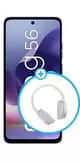 Moto G56 256GB 5G + Audífono Maxell OE