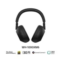 Sony WH-1000XM6 Audífonos Inalámbricos Noise Cancelling - Negro