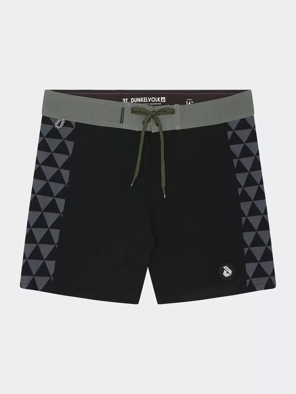 Ropa de Baño para Hombre DUNKELVOLK BOARDSHORT OAHU 16" BLK