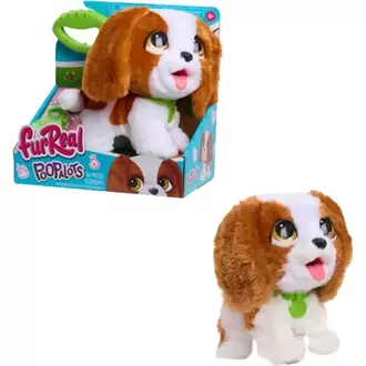 Furreal Poop-A-Lots Perrito King Charles (Camina Y Hace Popó)