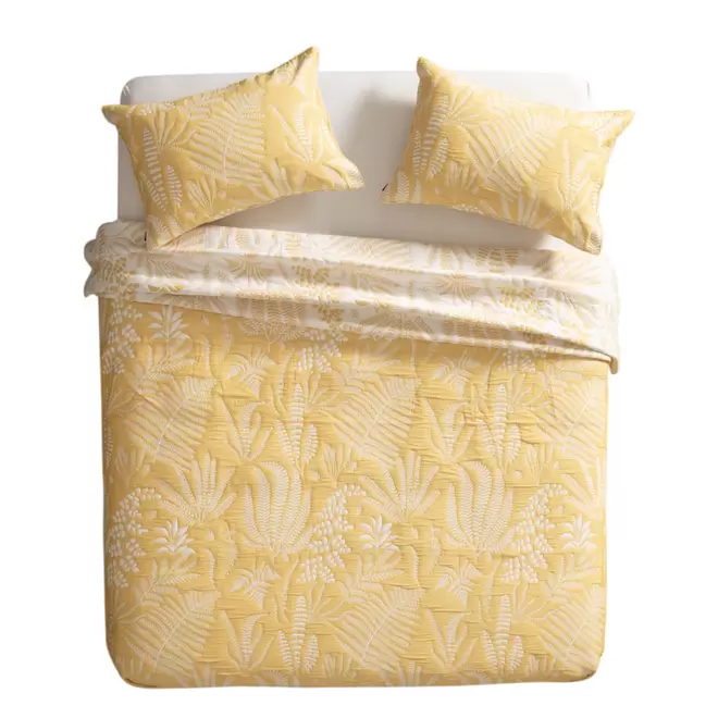 Cubrecama Acolchado con Diseño 1.5 plaza