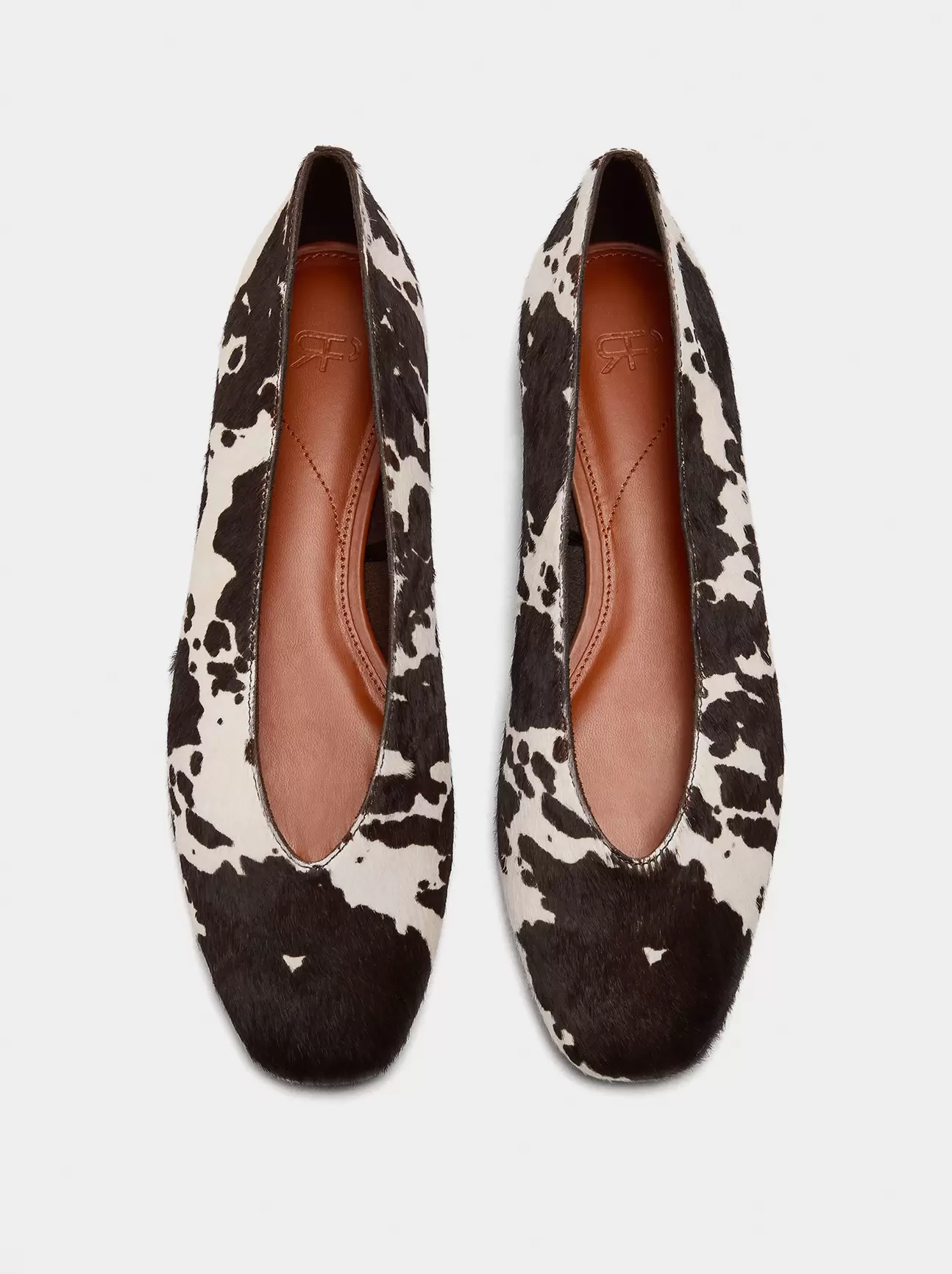 Bailarinas De Piel Estampado Animal