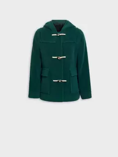 Saco Ziggy De Baby Alpaca Y Lana Color Verde