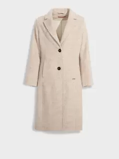 Abrigo Zen De Lana Color Beige