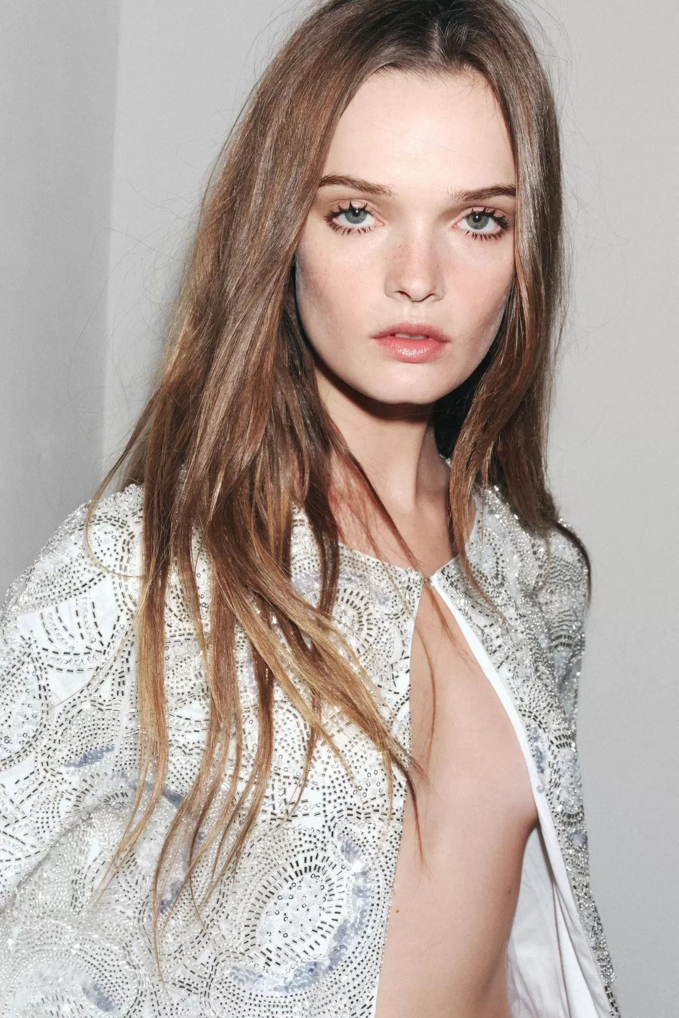 CHAQUETA PUNTO LENTEJUELAS