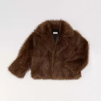 Hazella - Faux fur jacket