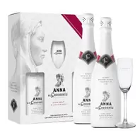 2 ANNA DE CODORNIU BRUT BLANC DE BLANCS X 750 ML + COPA