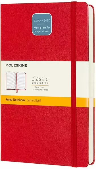 Notebook Classic Rojo Pocket Rayado