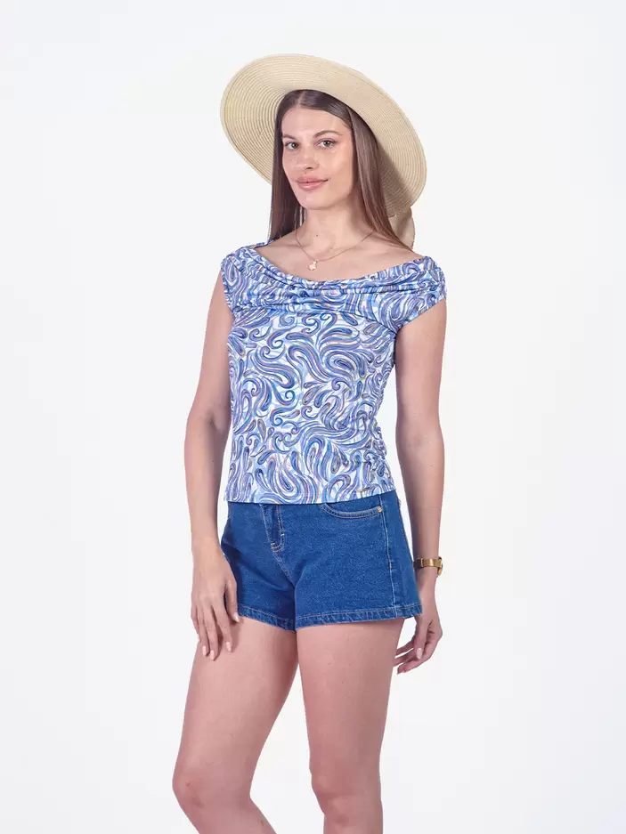 SALLY - POLO MANGA CERO ESCOTE REDONDO