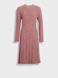 Vestido Zephir De Baby Alpaca Color Rosado