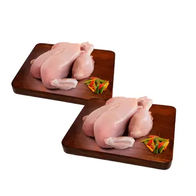 Pack dúo Pollo entero sin Piel