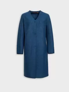 Abrigo Zumi De Alpaca Color Azul