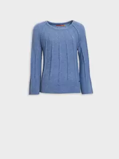 Suéter Zephir De Baby Alpaca Color Celeste