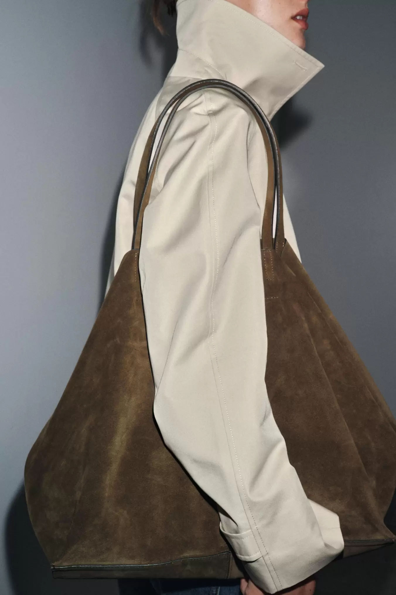 BOLSO PIEL SERRAJE MAXI SHOPPER