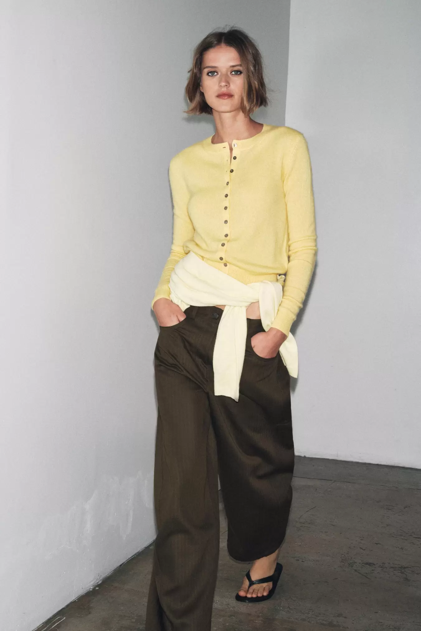 CHAQUETA 100% CASHMERE BOTONES