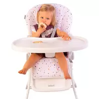 Silla de Comer Vainilla White/Granite