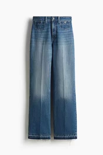 High Flared Jeans