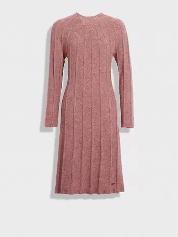 Vestido Zephir De Baby Alpaca Color Rosado