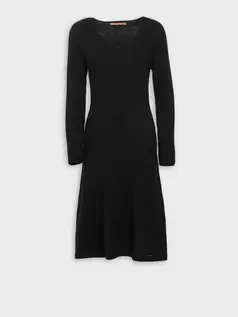 Vestido Zafina De Baby Alpaca Color Negro