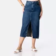 Falda Lar Jean Ring Madhalena