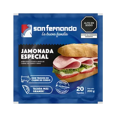 Jamonada Especial x 200 Gr. SF