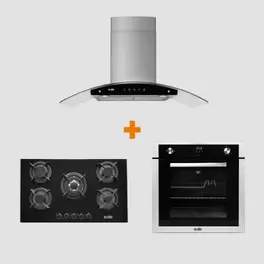 Encimera 069 + Campana Venus Classic + Horno A Gas 007