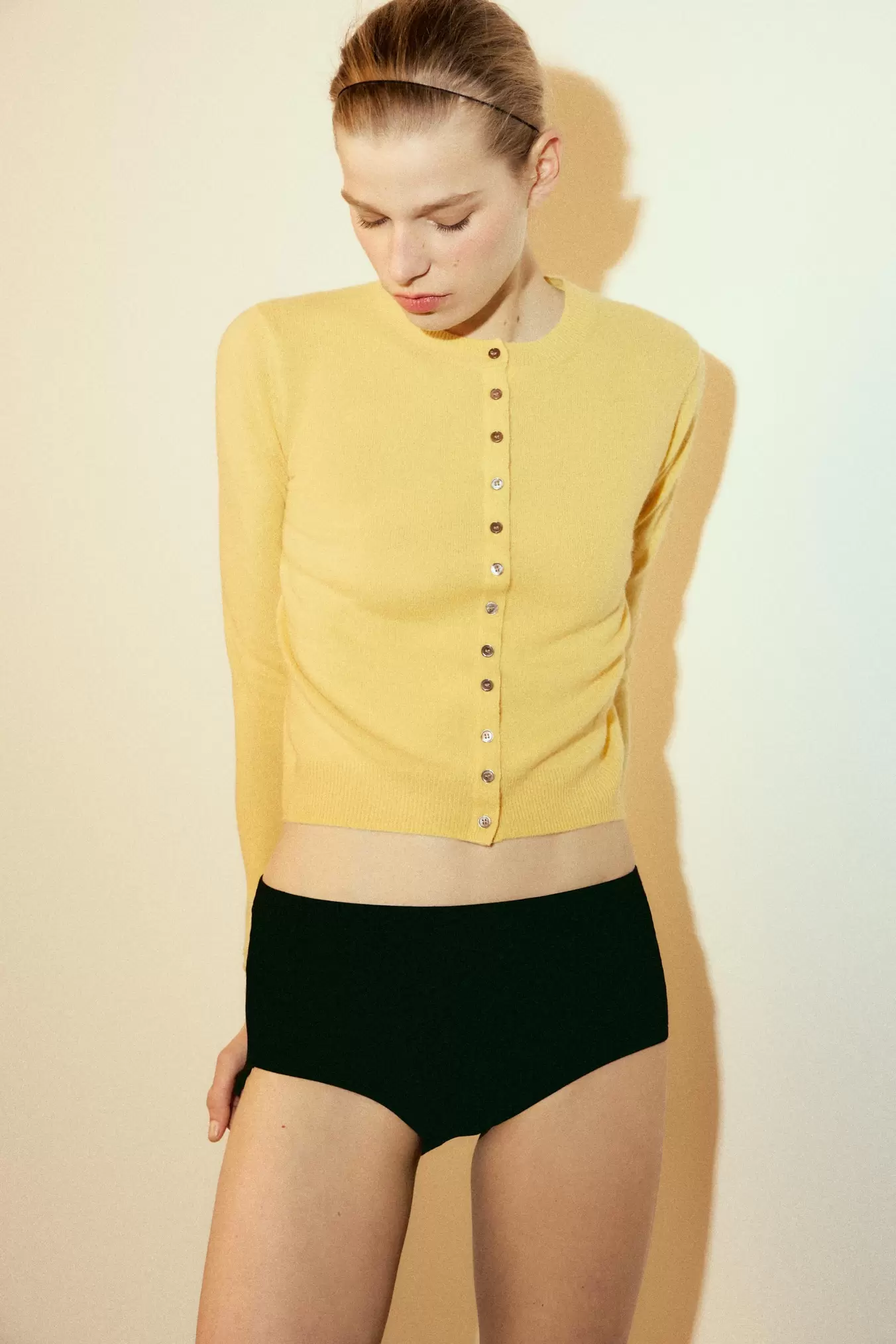 CHAQUETA 100% CASHMERE BOTONES