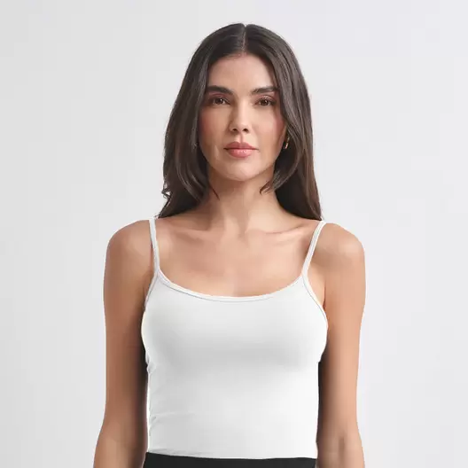 CAMISETA BIANCA SIN COSTURAS