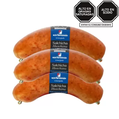 Tripack salchicha huachana
