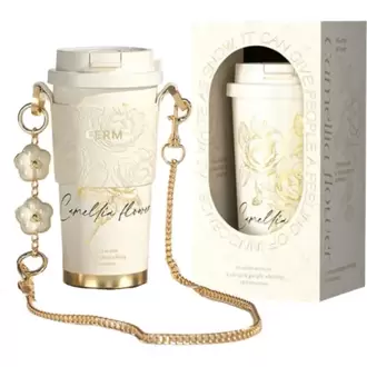 Vaso Termico De Acero Inoxidable Camellia Flower - 500ml