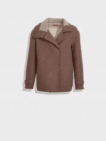 Saco Zazie De Baby Alpaca Color Beige