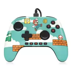 Mando Advantage Cableado para Nintendo Switch 2 PowerA – Mario Time