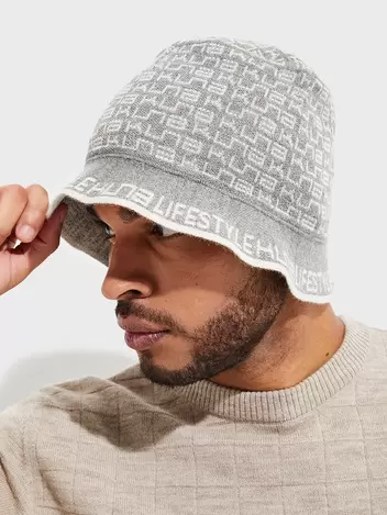 Gorro Yarita De Baby Alpaca Color Gris