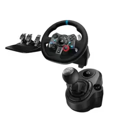 Logitech Kit Racing: Timón G29 + Palanca de Cambios Driving Force