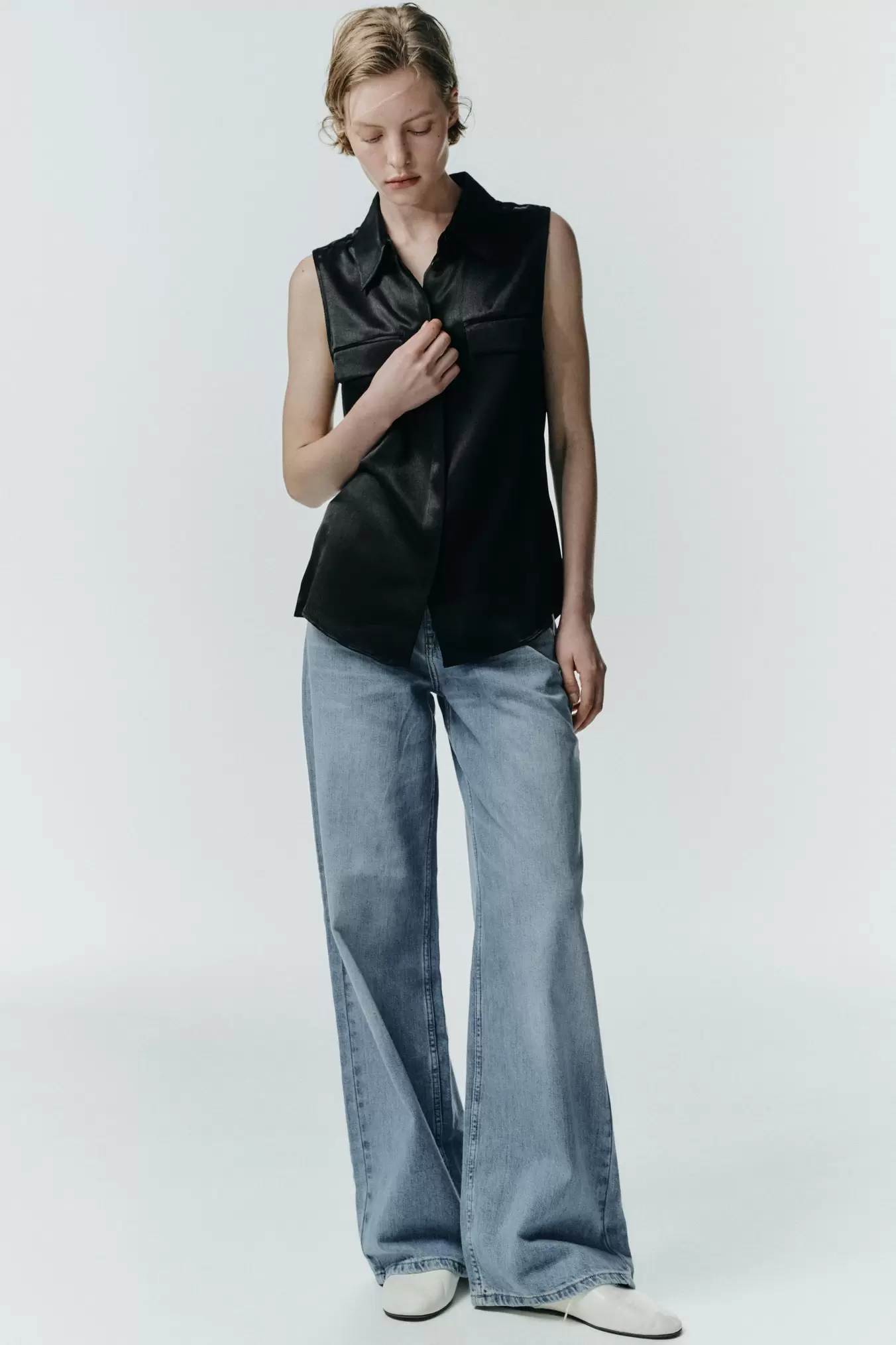 CAMISA SATINADA ZW COLLECTION