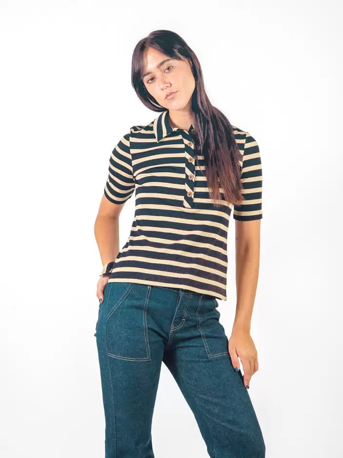 Polos Manga Al Codo Pl01299Mlk