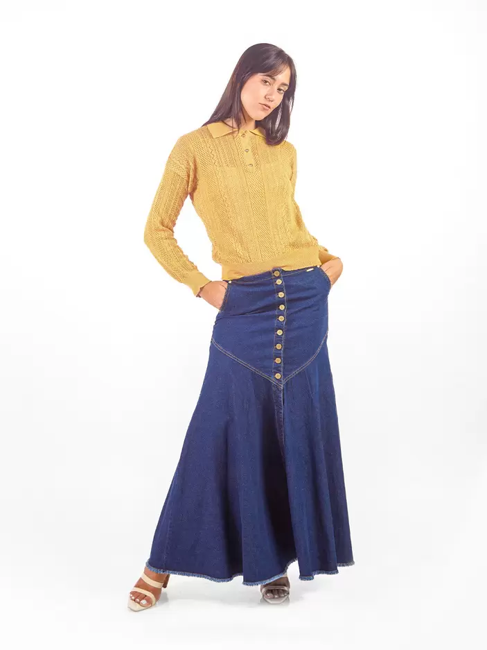 Faldas Largas Jf00147Tym