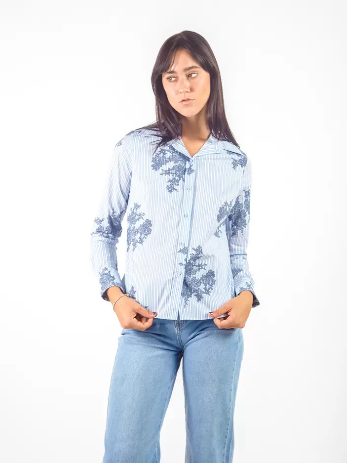 Blusas Manga Larga Bl01379Pce