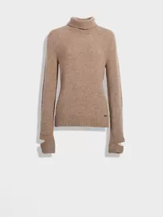 Suéter Zero De Baby Alpaca Color Marrón