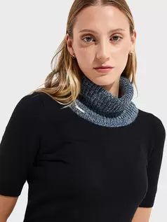 Chalina Ubicate Neck De Baby Alpaca Color Azul