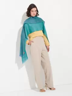 Estola Zankov De Baby Alpaca Color Verde