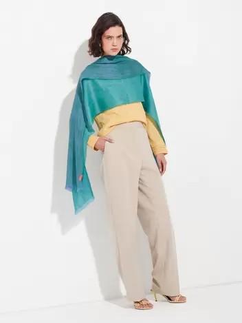 Estola Zankov De Baby Alpaca Color Verde