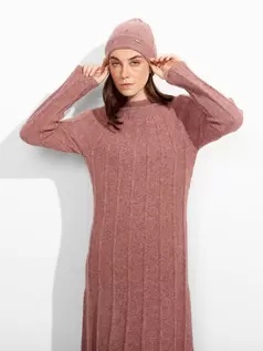 Gorro Zephir De Baby Alpaca Color Rosado