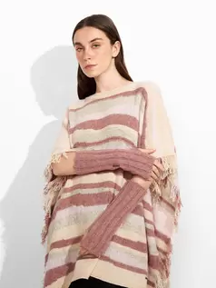 Guantes Zephir De Baby Alpaca Color Rosado