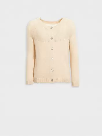 Cárdigan Zabine De Baby Alpaca Color Beige