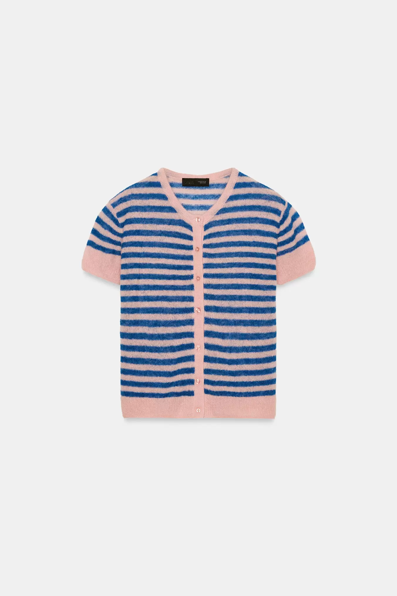 CHAQUETA CON LANA RAYAS